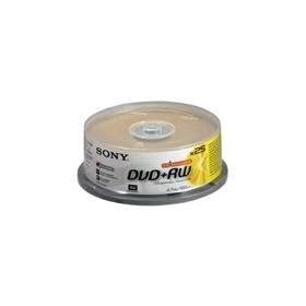 Sony DVD+RW 25 Pack Spindle of 4.7GB Discs