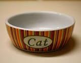 Katzen-Keramiknapf 13cm