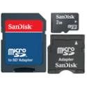 Childrens Toyshop  Photo : SanDisk 2GB Microsd Card with SD & MiniSD Adapters (SDQ-2048-A11MK US Retail Package)