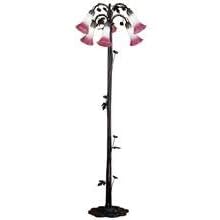 58 Inch 6 Lt Lily Floor Base Floor Lamps by Meyda
