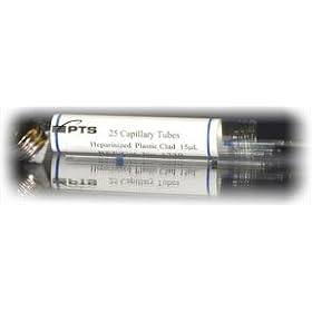 Polymer Glass Capillary (qty:25); Collects 40ul of Blood for CardioChek Analyzer Test Strips