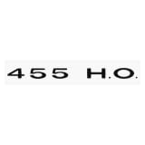 1971-72 GTO 455 H.O. Fender Quarter Panel Name - RED by Phoenix Graphix&node=15684181