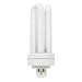 GE Lighting 97617 T4 Compact Fluorescent Lamp 26 Watt 4-Pin GX24q-3 Base 1800 Lumens 82 CRI 4100K Ecolux Triple Biax