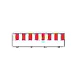 Ninco 6 X Border Straight 20cm