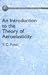An Introduction to the Theory of Aeroelasticity (Dover Phoneix Editions)