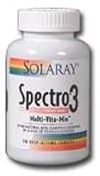 SOLARAY SPECTRO3 Multi-Vita-Min Three Daily - 180 Tablets