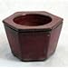 Self Watering Glazed Ceramic Pot - Copper - 6 3/8