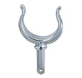 PERKO RIBBED ROWLOCK HORNSType: Zinc / Finish: Plain / Ct: 1 pair