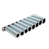 9 PC 1/2 DEEP CHROME SOCKET SAE
