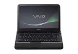 Sony VAIO VPC-EA44FX/BJ 14-Inch Widescreen Entertainment Laptop (Black)