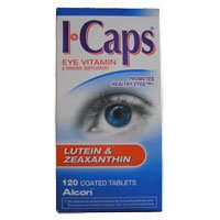 HealthPersonalCare: Icaps Lutein and Zeaxanthin Lactose Free Ocular Eye Vitamin Tablets   120 Ea