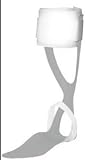 Carbo-Lite AFO/Drop Foot Orthosis, left, Size: L ; Foot Length: 10.25'' / 26cm; Height: 13&