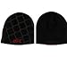 UFC Brand New Black with Chain Link Knit Beanie