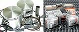 Wiseco (K566M81 INTEGRA) Pistons - B18C - 81mm Bore, Std Size, +5cc Dish, 11.8-12.25 Comp Ratio