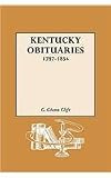 Kentucky Obituaries, 1787-1854