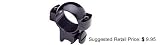 Gamo 1 Rings, High, 3/8 & 11mm Dovetail, See-Thru