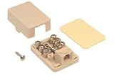 Modular Surface Mount Jack, End Access, RJ12 (6x6)