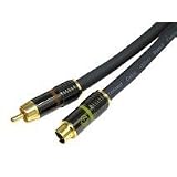 Impact Acoustics SonicWave S-Video Plus Digital Audio Interconnect - Video / audio cable - S-Video / digital audio - 4 pin mini-DIN, RCA (M) - 4 pin mini-DIN, RCA (M) - 3 ft - triple shielded - gray