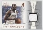 2003-04 Flair Final Edition Hot Numbers Jerseys 75 #MF - Michael Finley/75