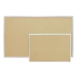 Quartet S733 Quartet Cork Bulletin Board, 36 x 24, Aluminum Frame, One Board per Order