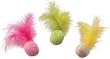 Ethical Plush Fantastic Feathers Ball Catnip Cat Toy