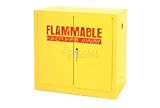 Compact Flammable Storage Cabinet 22 Gallon Capacity