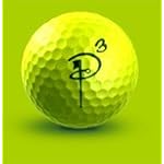 P3 Almost Golf Practice Ball 24 Ball Tube - Yellow
