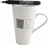 Review Dreamair  / Signed and Sealed 65th Birthday Gift Mug(Sq)
