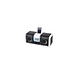 Homedics DP-900 Portable DocknParty iPod Docking Station with FM Clock Radio Black/White