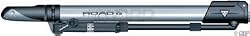 Topeak Road Morph Frame Pump with Gauge: Silver/Black