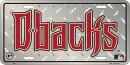 Arizona Diamondbacks (Diamond) License Plate