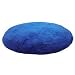 Caddis Pet Poly-Suede Oval Pet Bed in Blue