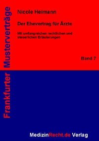 Der Ehevertrag f�r �rzte
