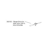 Bosch 080160 Slinger Old Style UM4 Slicer Shredder by Bosch