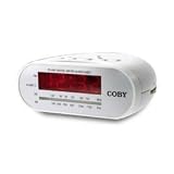COBY CRA48-GY/AM-FM CLOCK RADIO