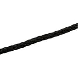 Black Cascade Chain With 14K Yellow Gold Clasp - 16.00 inches