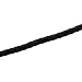 Black Cascade Chain With 14K Yellow Gold Clasp - 16.00 inches