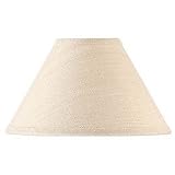 Sea Gull Lighting 9079-900 Fabric Shade, Creme Linen