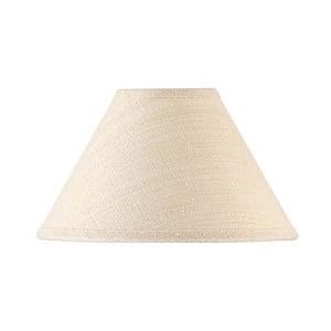 Sea Gull Lighting 9079-900 Fabric Shade, Creme Linen by