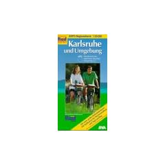 ADFC Regionalkarten, Karlsruhe und Umgebung: Die neue gro�e Radwanderkarte! Alle Radtouren f�r Wochenendtour und Tagesausflug. Mit Stra�ennamen zur besseren Orientierung
