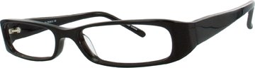 Black Plastic Frame NIGHT DRIVING GLASSES WITH CLEAR POLYCARBONATE