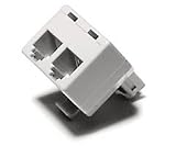 Recoton T25WHITE   Modular Duplex Jack, White