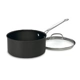 Cuisinart Chef's Classic Nonstick Hard-Anodized 3-Quart Saucepan with Lid