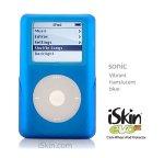 iSkin EVO2 iPod Jacket for 4th Gen 20GB iPod - Sonic Blue