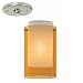 Tech Lighting 700FJECPA Mini Echo Mini Pendant - Amber Lighting Includes 700FJ4RFS Canopy
