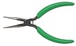 Xcelite SN55, 5 1/2 inch Long Nose Side Cutting Pliers with Green Cushion Grips