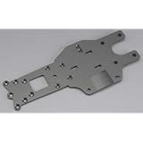 Rear Chassis Plate, Gunmetal: Baja 2.0 by Hpi-Racing