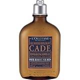 LOccitane Gel Douche Revigorant, Cade pour Homme (Reinvigorating Shower Gel for Men), 8.4-Ounce Bottle