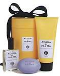 Acqua Di Parma Lavanda Tonica by Parma 3 Piece Set Inlcudes: Eau de Toilette Spray 1.7 oz + Lavender Soap 3.5 oz + Lavender Bath Gel 6.7 oz