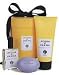 Acqua Di Parma Lavanda Tonica by Parma 3 Piece Set Inlcudes: Eau de Toilette Spray 1.7 oz + Lavender Soap 3.5 oz + Lavender Bath Gel 6.7 oz